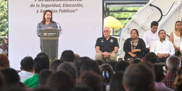 Coordinación entre los tres niveles de Gobierno permite avanzar hacía un Morelos más seguro: MGS