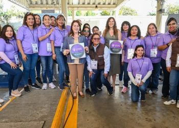 Inauguran en Morelos primer Centro de Verificación Vehicular Violeta con enfoque de género
