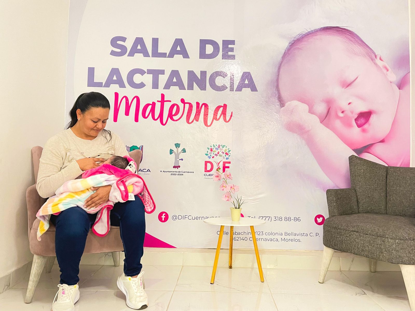 DIF Cuernavaca impulsa espacios dignos para la maternidad con salas de ...
