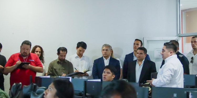 Refuerzan Cuernavaca y empresarios chinos de Jiangsu cooperación internacional en seguridad