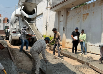 Entrega el ayuntamiento de Cuernavaca materiales para obra pública en diversas colonias