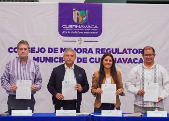 Cuernavaca firma convenio estatal para modernizar y agilizar trámites