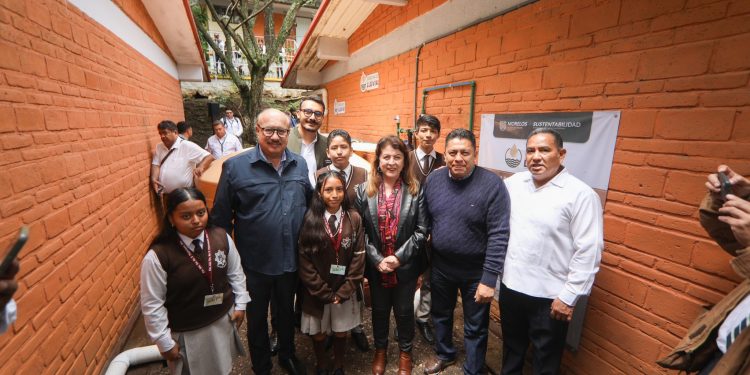 “Cosecha de lluvia” permitirá cubrir necesidades propias de los planteles educativos: Margarita González Saravia