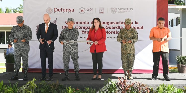Margarita González Saravia atestigua instalación de la Guardia Nacional en Yautepec