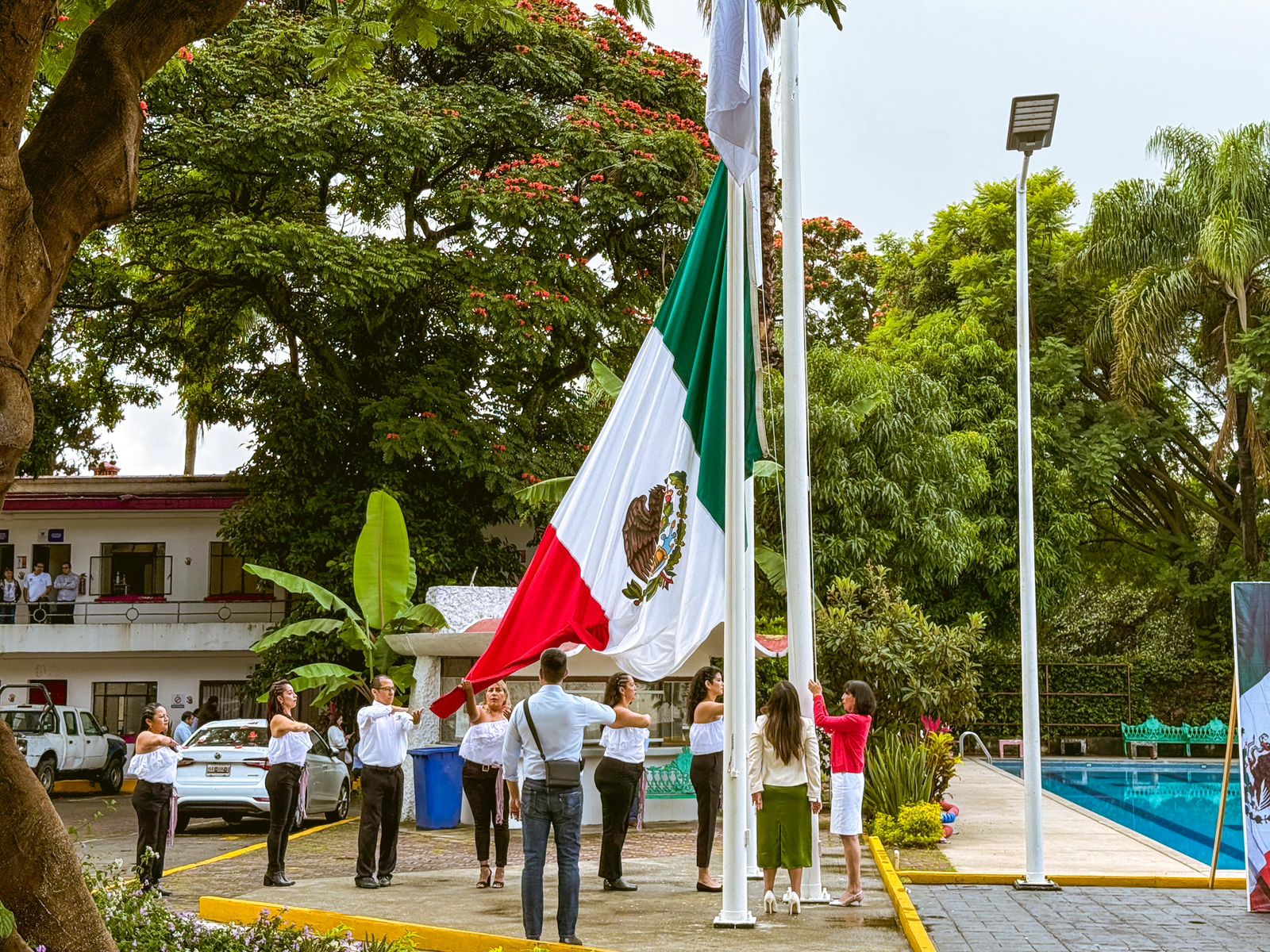 El Municipio de Cuernavaca impulsa el civismo con actos de izamiento de ...