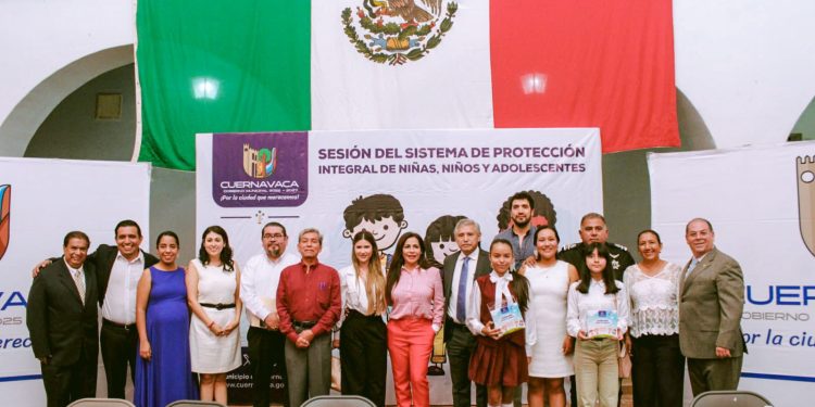 Cuernavaca fortalece acciones a favor de la niñez y adolescencia