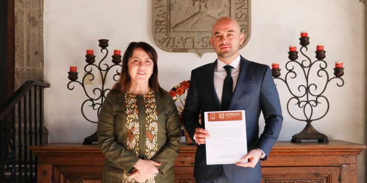 Margarita González Saravia designa a Edgar Maldonado Ceballos como nuevo secretario de Gobierno de Morelos