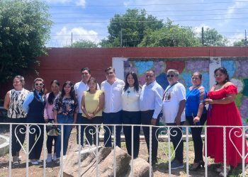Rehabilitan cisterna que beneficia a más de 400 estudiantes