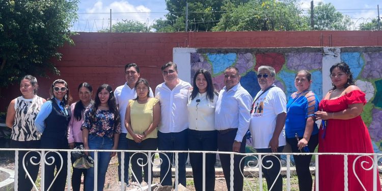 Rehabilitan cisterna que beneficia a más de 400 estudiantes