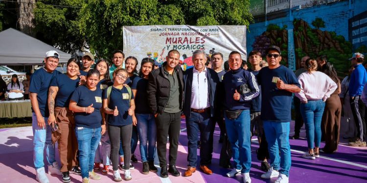 Cuernavaca impulsa mural colectivo para recuperar espacios