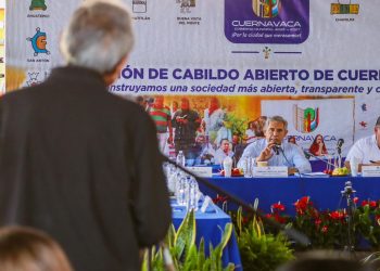 Cabildo Abierto acerca soluciones a colonias de Cuernavaca
