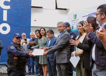 Policías de Cuernavaca reciben reconocimiento por resultados