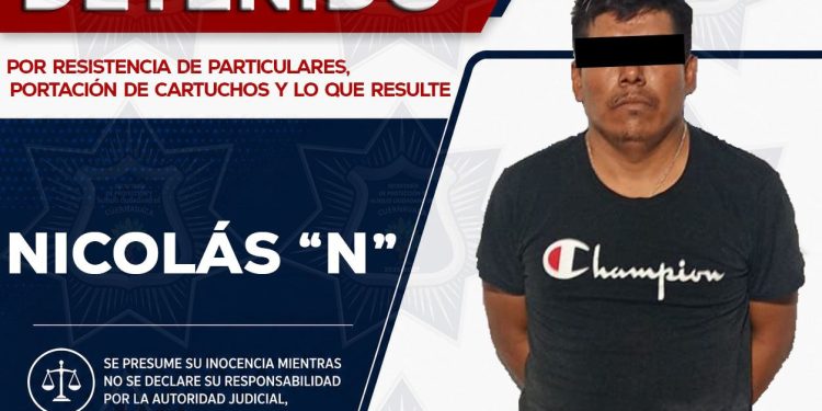 SEPRAC detiene a presunto implicado y asegura vehículo robado