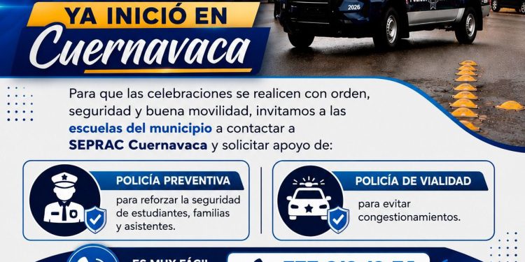 Graduaciones seguras: SEPRAC ofrece apoyo a escuelas