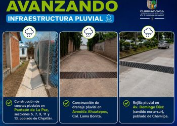 Obras en Cuernavaca mejoran movilidad y servicios básicos