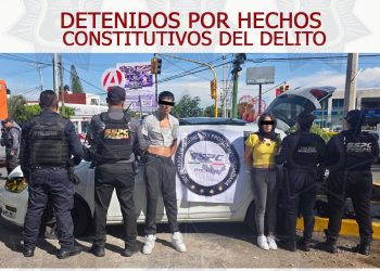 Detienen a dos personas tras operativo coordinado en Cuernavaca