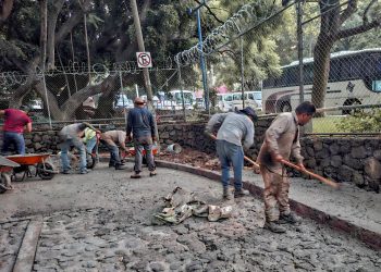 Calle Los Pinos mejora con obras integrales en Cuernavaca