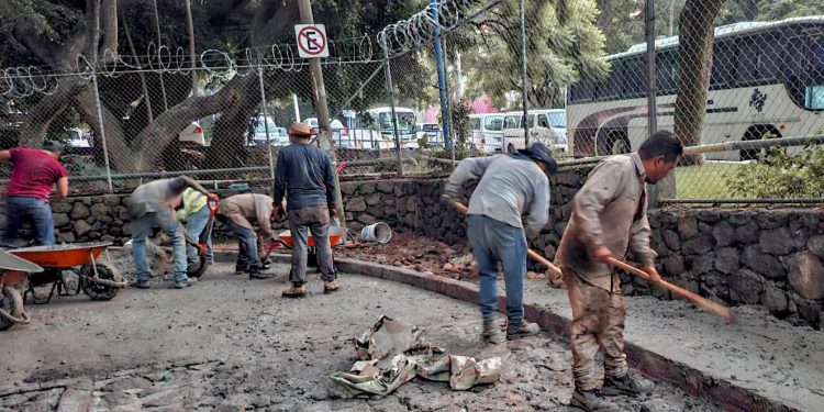 Calle Los Pinos mejora con obras integrales en Cuernavaca