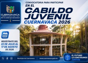 Cabildo Juvenil 2026 abre convocatoria en Cuernavaca