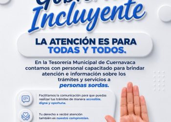 Cuernavaca fortalece inclusión en la Tesorería Municipal