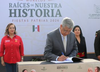 Fiestas Patrias: Congreso de Morelos realiza Honores a la Bandera