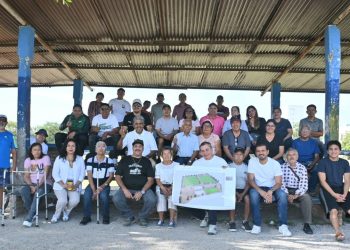 Rehabilitación de unidad deportiva en Jiutepec