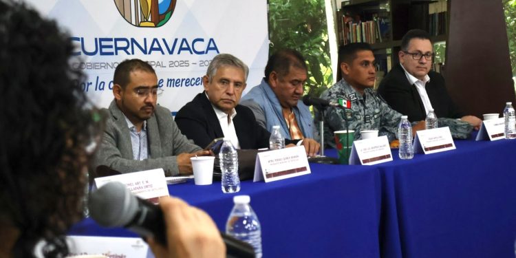 Cuernavaca refuerza coordinación en seguridad y prevención