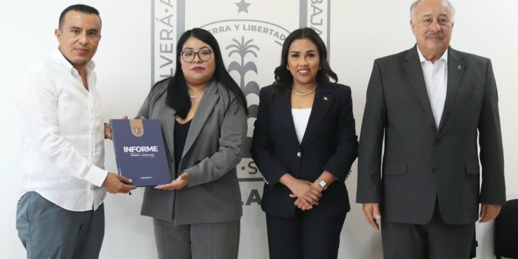 Congreso recibe informe semestral de la Fiscalía de Morelos